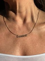 14K Gold Plated Sterling Silver "Grateful" Necklace