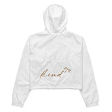 Be... Kind Windbreaker Cropped Jacket