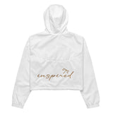 Be... Inspired Windbreaker Cropped Jacket