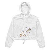 Be... Strong Windbreaker Cropped Jacket