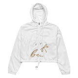 Be... Grateful Windbreaker Cropped Jacket