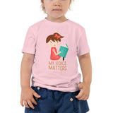 My Voice Matters Girls Toddler Tee