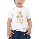 I am Strong Girls Toddler Tee