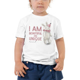 I am Unique and Beautiful Girls Toddler Tee