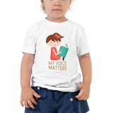 My Voice Matters Girls Toddler Tee