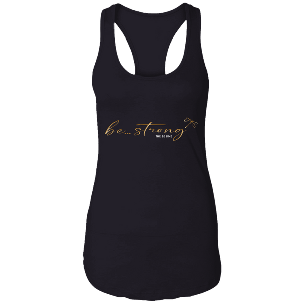 Be... Strong Black Tank Top