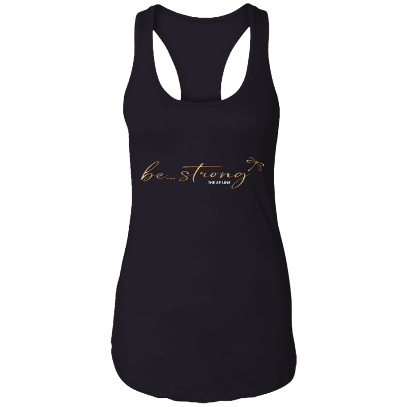 Be... Strong Black Tank Top