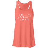 Be... Love Racerback Tank