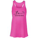 Be... Genuine Racerback Tank