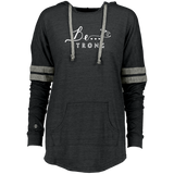 Be... Strong Ladies Hooded Pullover