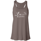 Be... Happy Racerback Tank
