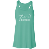 Be... Genuine Racerback Tank