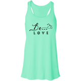 Be... Love Racerback Tank