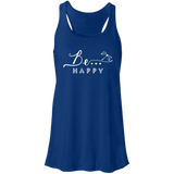 Be... Happy Racerback Tank