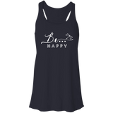 Be... Happy Racerback Tank
