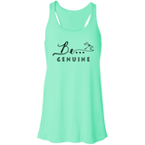 Be... Genuine Racerback Tank