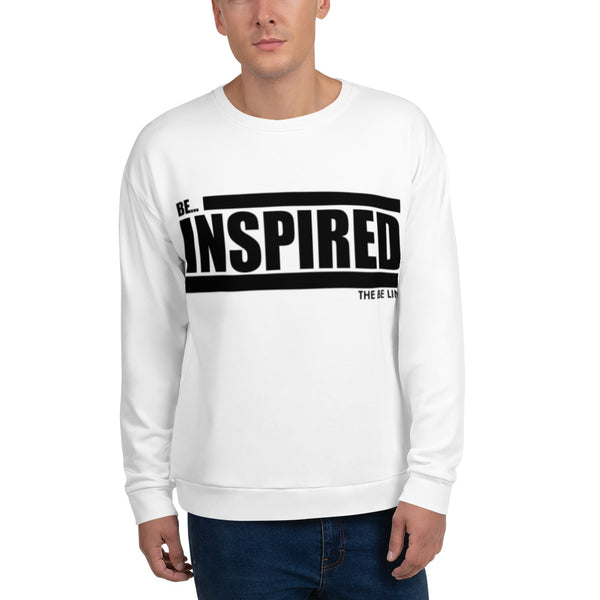 Be Inspired White Sweatshirt