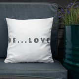 Be...Love Premium Pillow - The Be Line Products