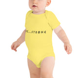 Be...Strong Baby One Piece - The Be Line Products