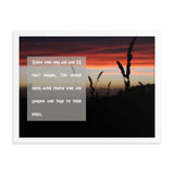 Know Who You Are Africa Print - The Be Line Products