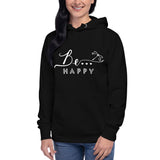 Be...Happy Women's Premium Hoodie - The Be Line Products