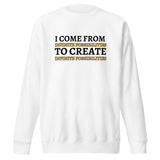 Infinite Possibilities Men's Sweatshirt