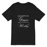 I Give Myself The Same Grace Women's V-Neck Shirt