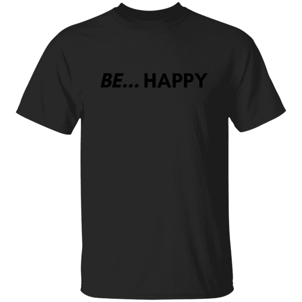 Be... Happy on Black