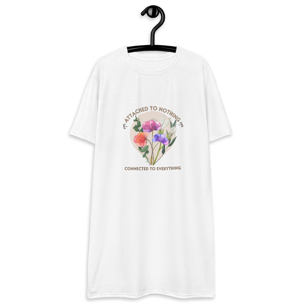 Attached To Nothing Connected to Everything Women's T-Shirt Dress