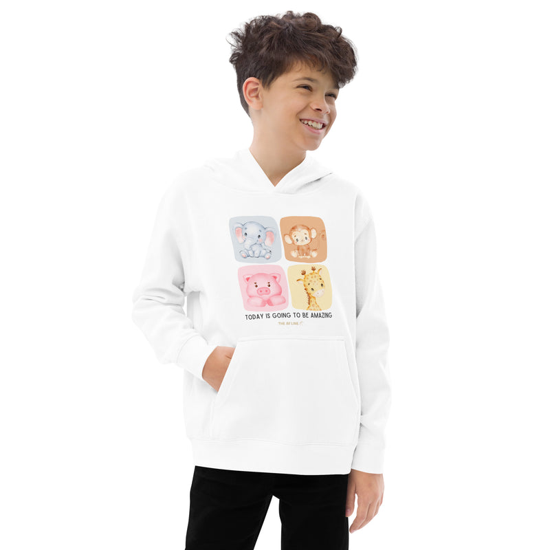 Today is going to be Amazing Kids Hoodies Unisex