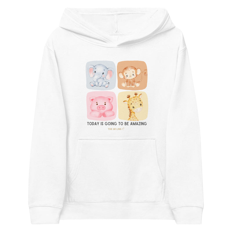 Today is going to be Amazing Kids Hoodies Unisex