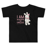 I am Unique and Beautiful Girls Toddler Tee