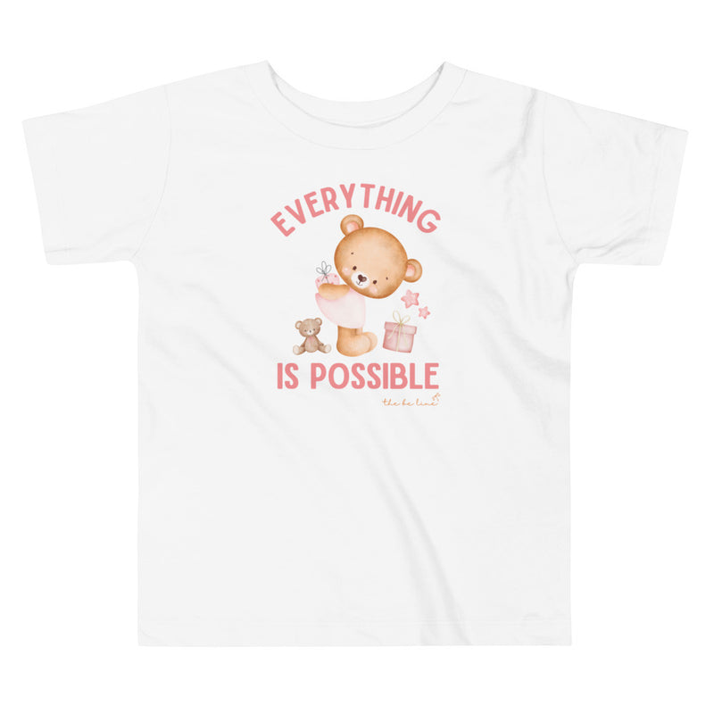 Everything is Possible Girls Todder Tee