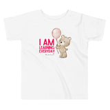 I am Learning Everyday Girls Toddler Tee