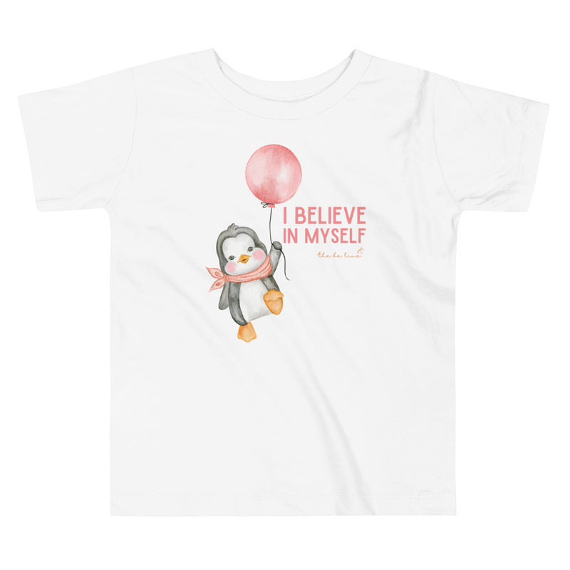 I Believe in Myself Girls Toddler Tee