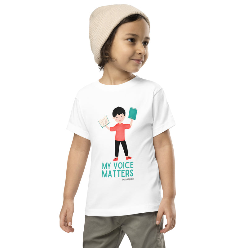 My Voice Matter Boys Toddler Tee