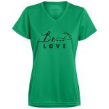 Be... Love Ladies V-Neck Tee