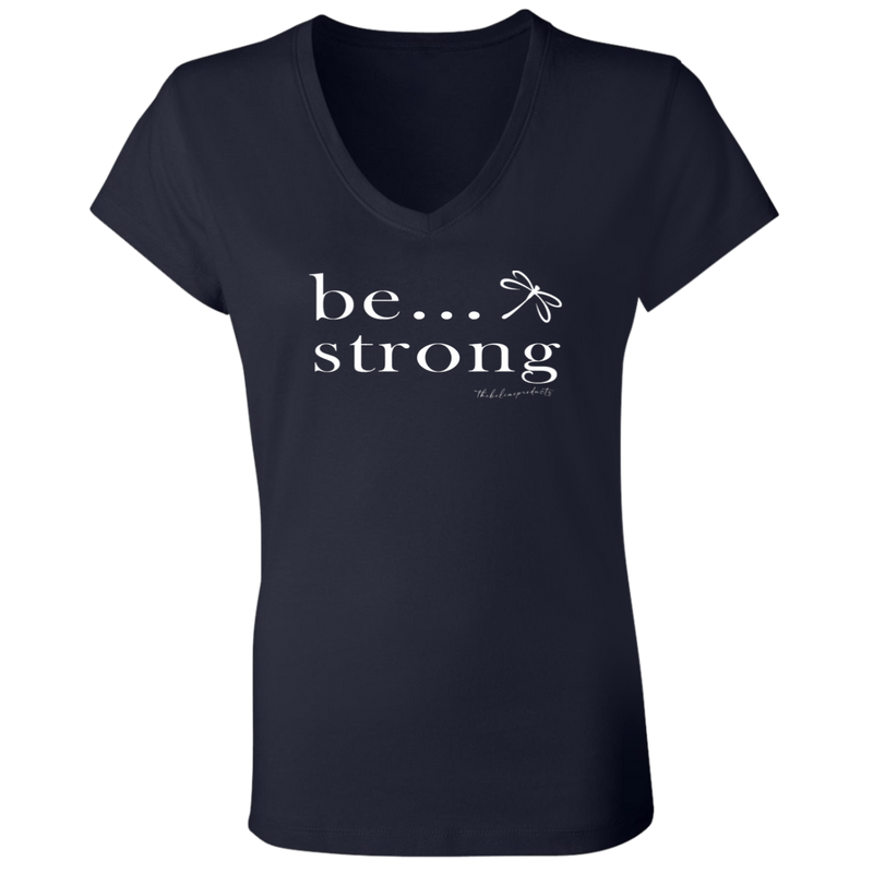 TBL Be Strong Jersey V-Neck T-Shirt