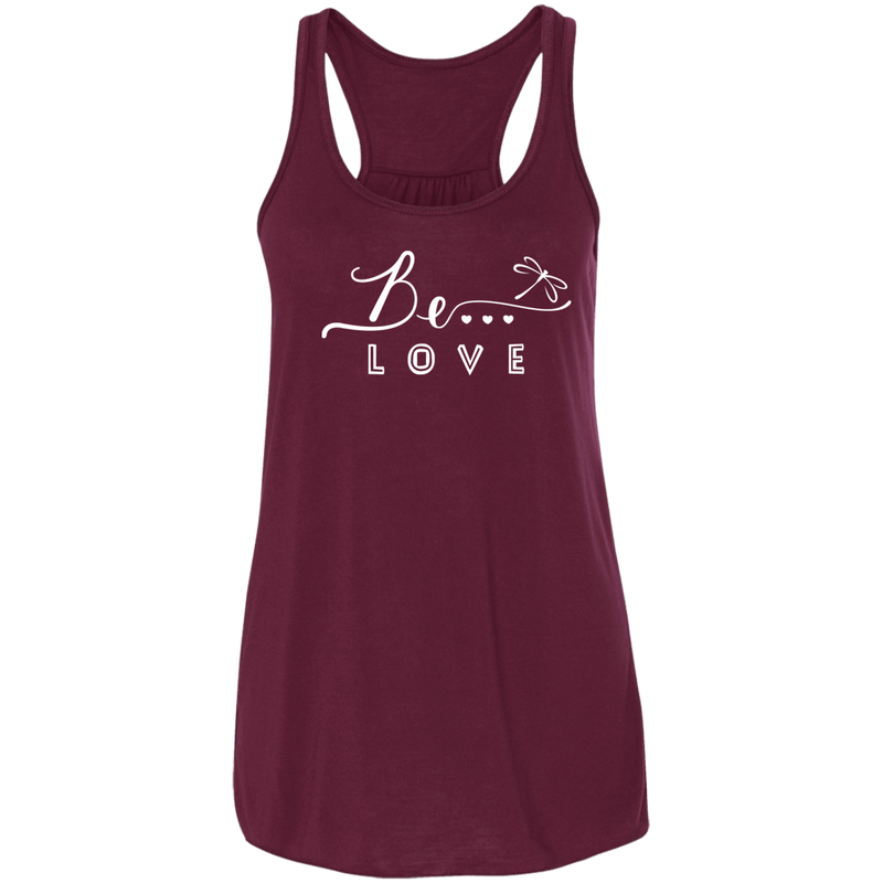 Be... Love Racerback Tank