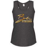 Be... Strong Women's Tri Racerback Tank