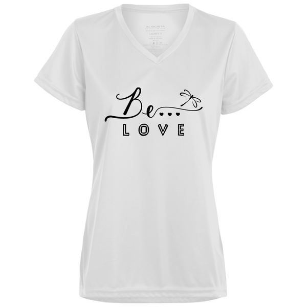 Be... Love Ladies V-Neck Tee