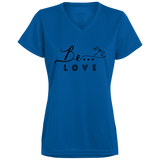 Be... Love Ladies V-Neck Tee