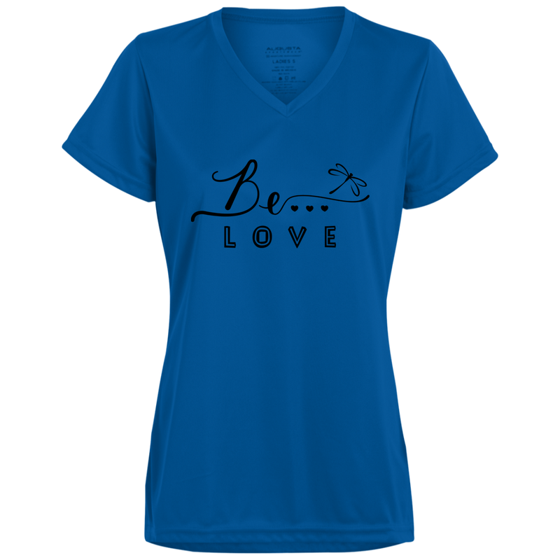 Be... Love Ladies V-Neck Tee