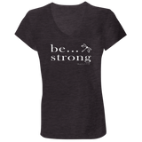 TBL Be Strong Jersey V-Neck T-Shirt