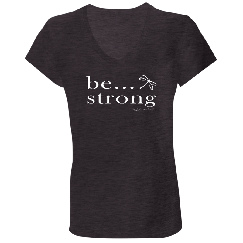 TBL Be Strong Jersey V-Neck T-Shirt