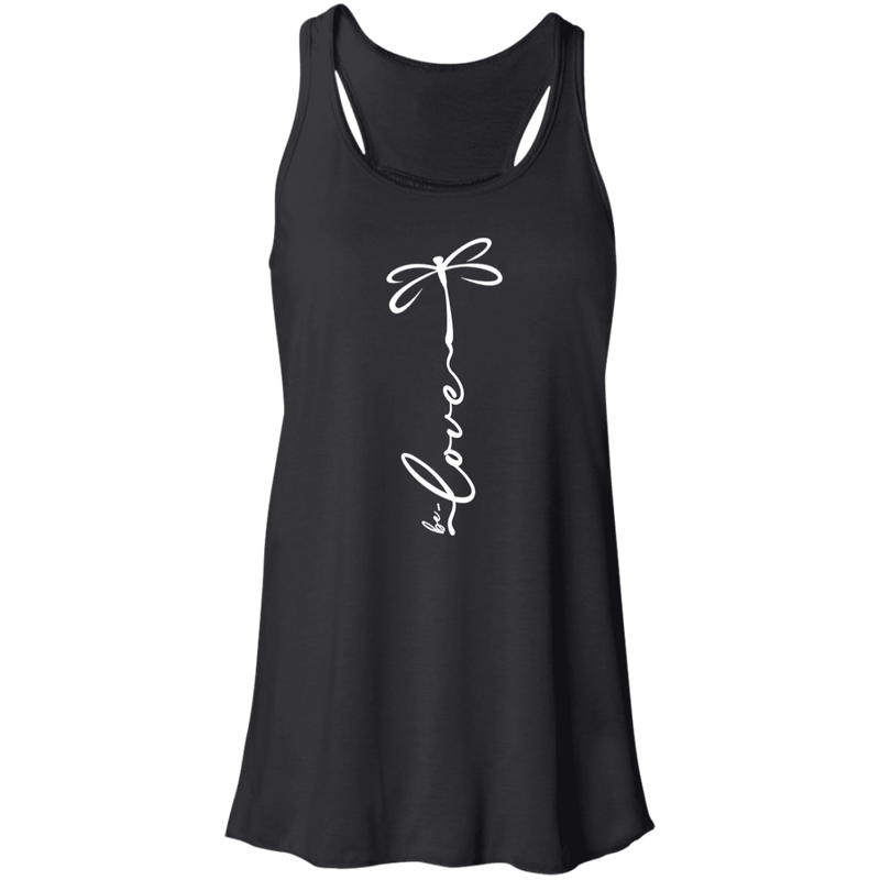 Be.. Love Fly Black Racerback Top