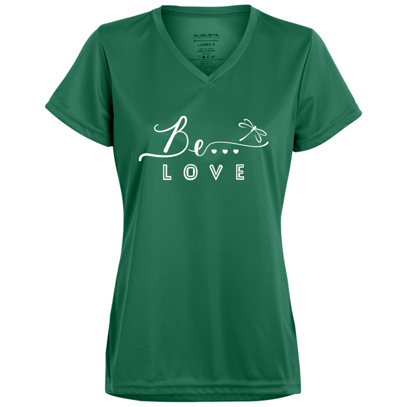 Be... Love Ladies V-Neck Tee