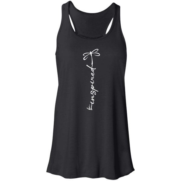 Be.. Inspired Fly Black Racerback Top