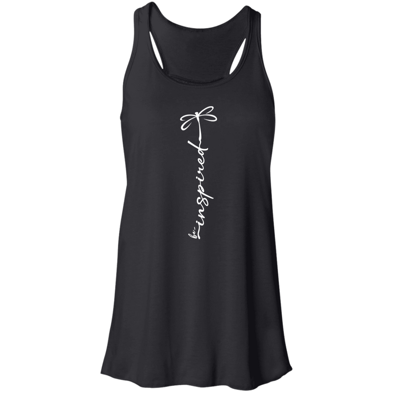 Be.. Inspired Fly Black Racerback Top