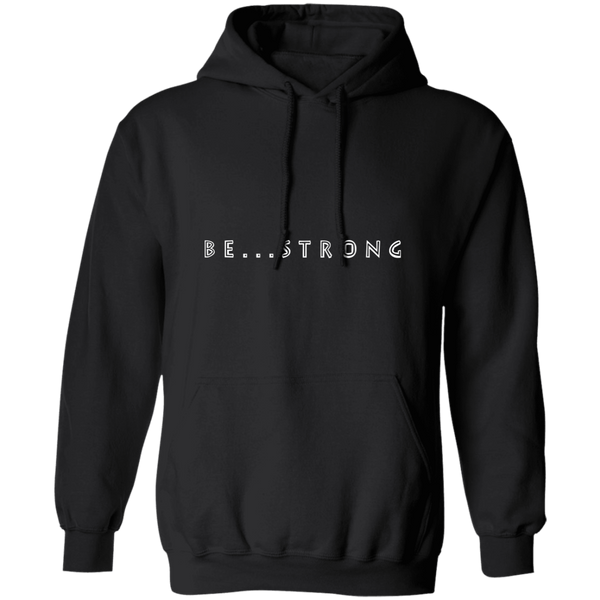 be-strong-pullover-mens-hoodie-black